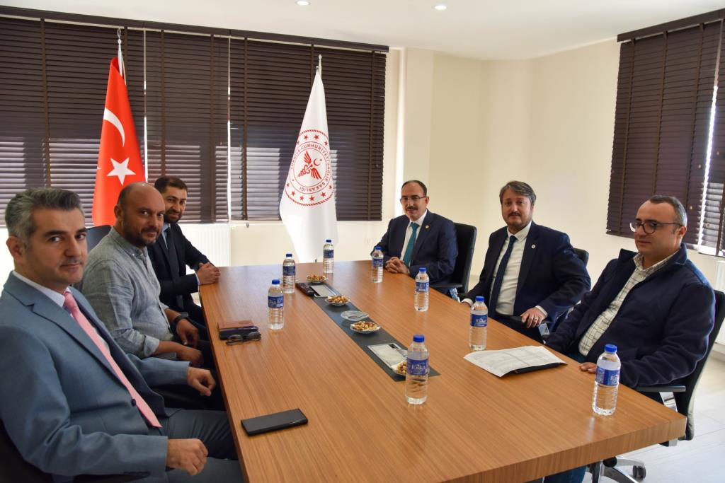 İl Sağlık Müdürlüğü ile Değerlendirme Toplantısı Yapıldı